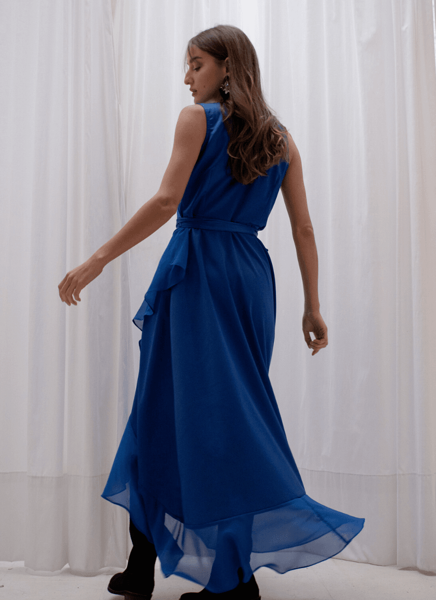 Vestido Dalma azul 